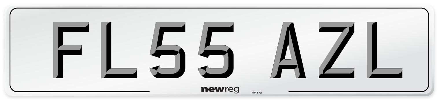 FL55 AZL Number Plate from New Reg
